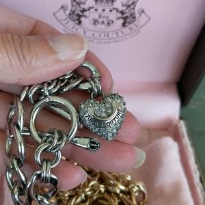 JUICY COUTURE SILVERTONE BRACELET